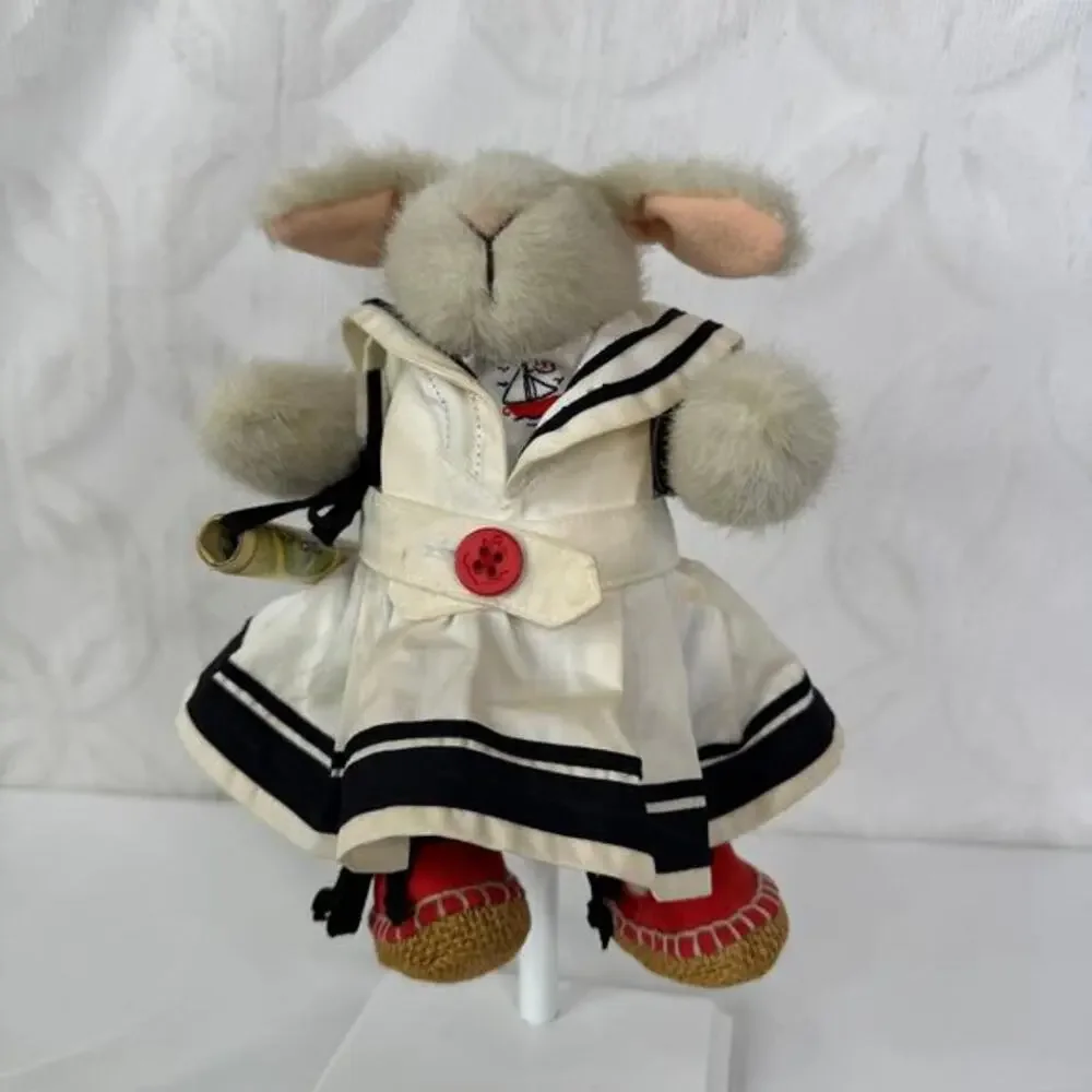 VTG 1990 Hoppy VanderHare All Paws On Deck Sailor Rabbit Muffy With‎ Map